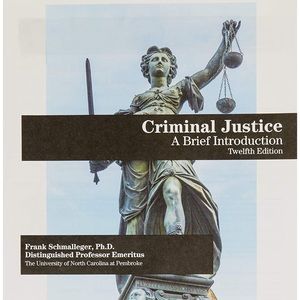 Criminal Justice Textbook